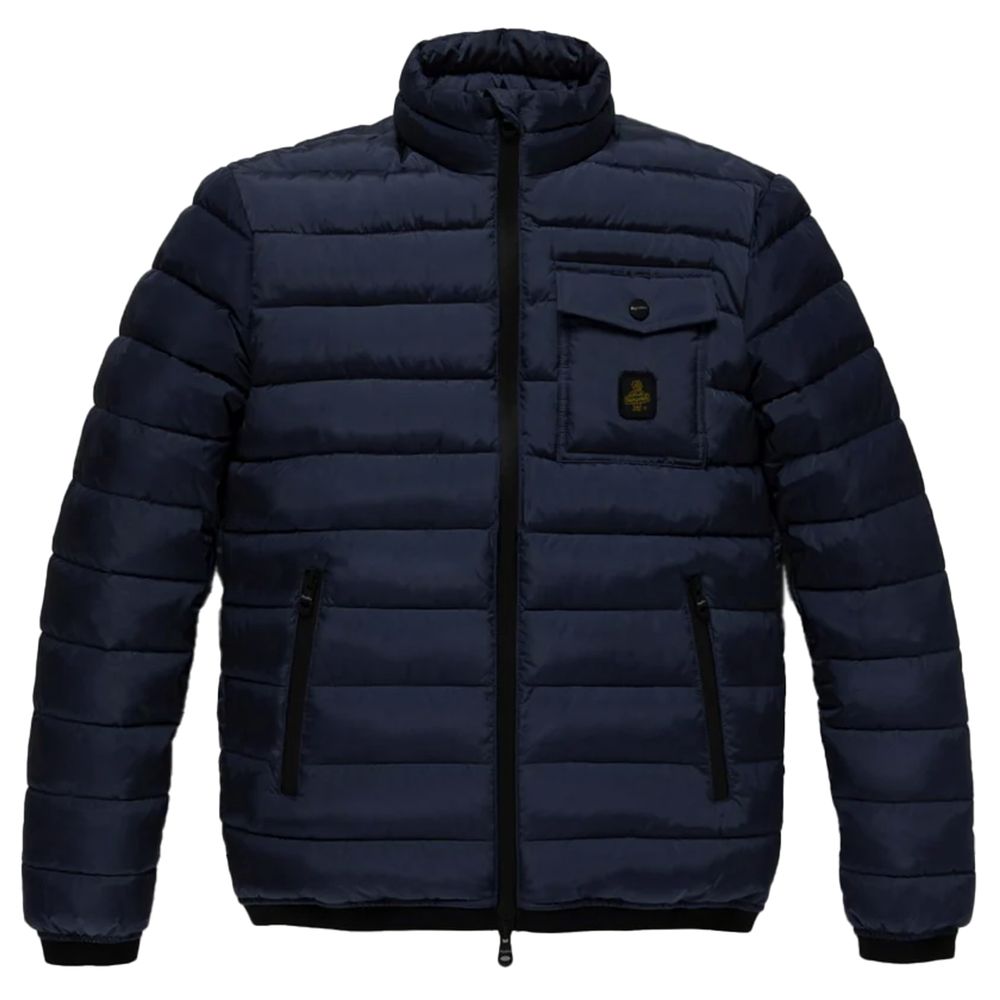 Refrigiwear Blue Nylon Men Jacket