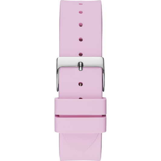 Guess Multicolor Rubber Dress Watch