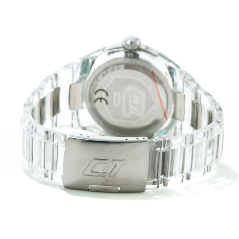 Chronotech Transparent Polycarbonate Bracelet Watch