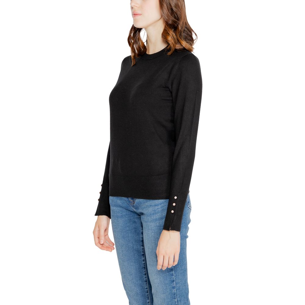 Jacqueline De Yong Black Viscose Sportswear