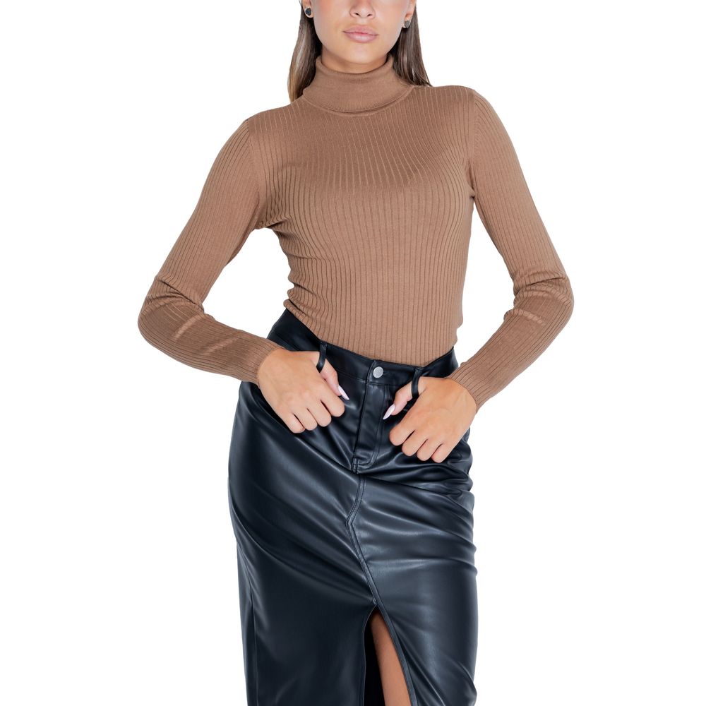 Jacqueline De Yong Brown Viscose Sportswear