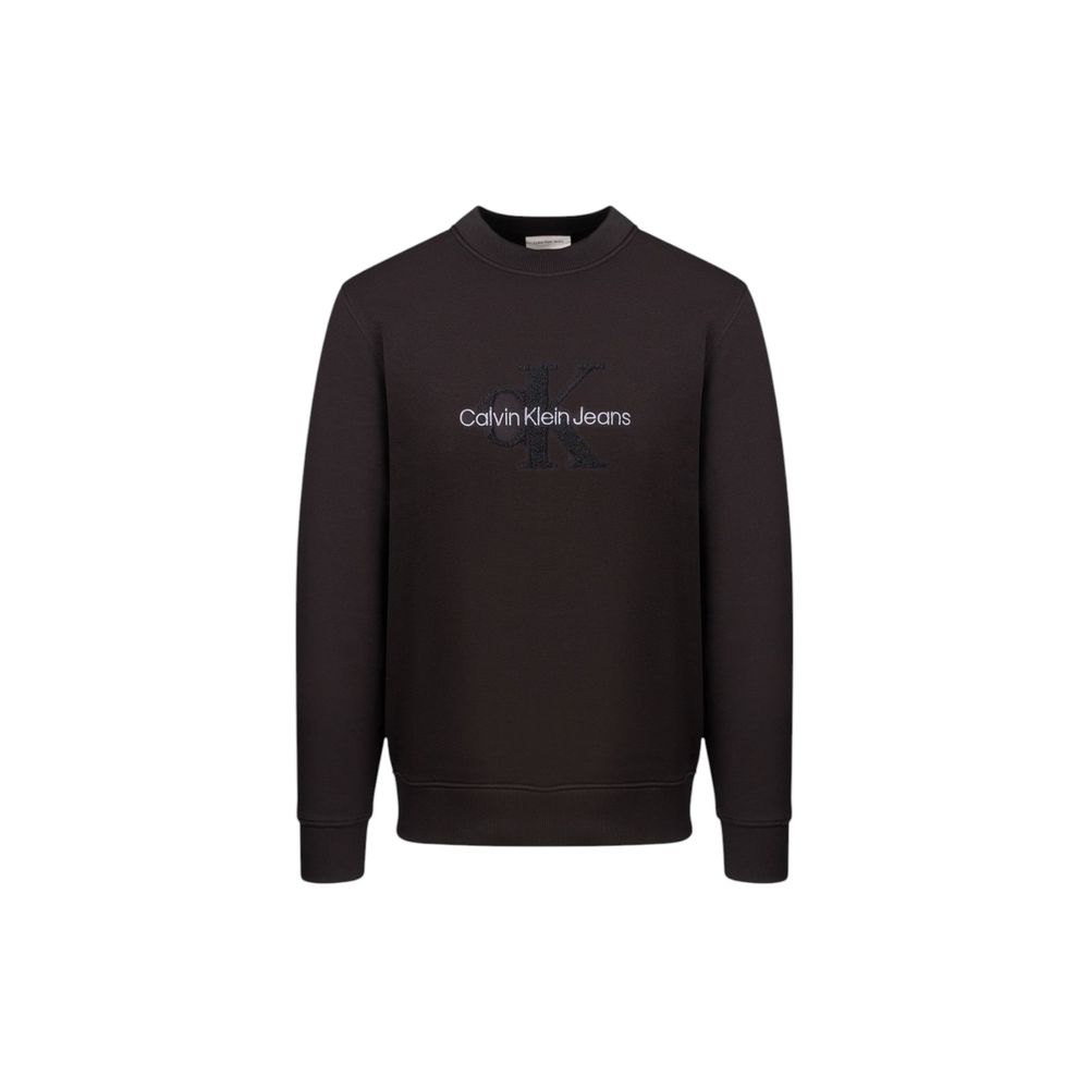 Calvin Klein Jeans Black Cotton Sweatshirt