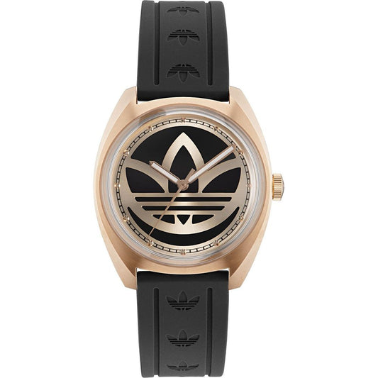 Adidas Black Synthetic Dress Watch