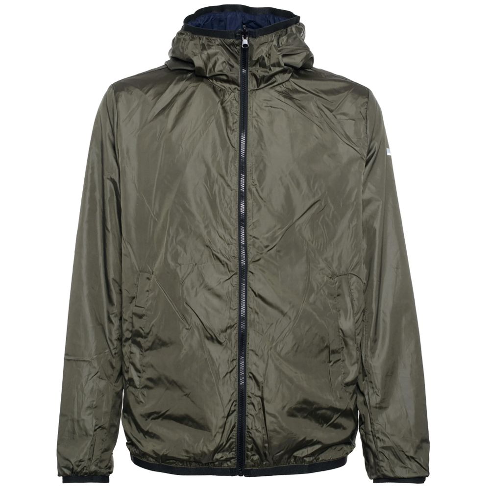 Refrigiwear Blue Nylon Men's Reversible Jacket