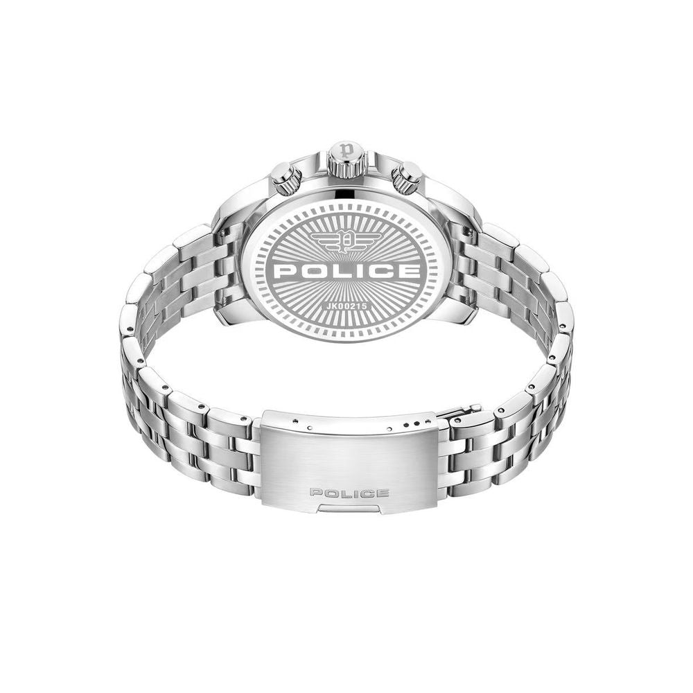 Police Gray Stainless Steel Watch