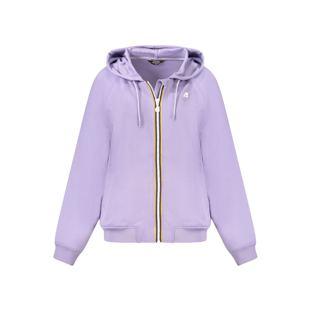 K-WAY Purple Polyester Women Sweatshirt