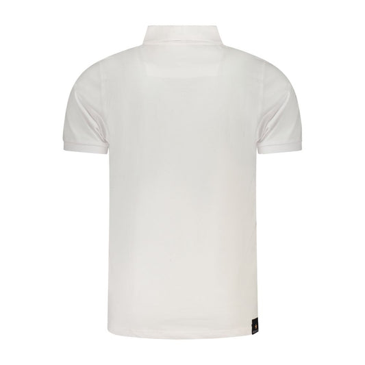 Accademia Militare White Cotton Polo Shirt