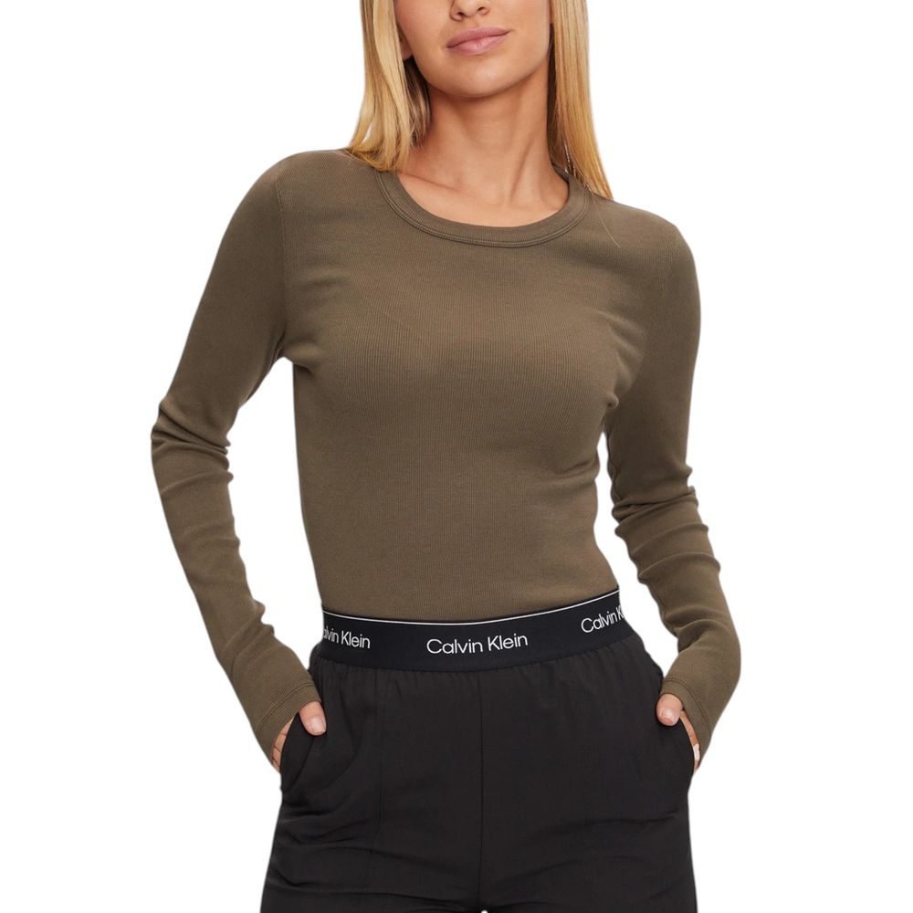 Calvin Klein Jeans Green Cotton Sportswear