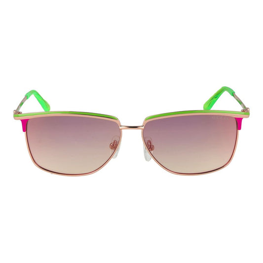 Guess Green Metal Sunglasses