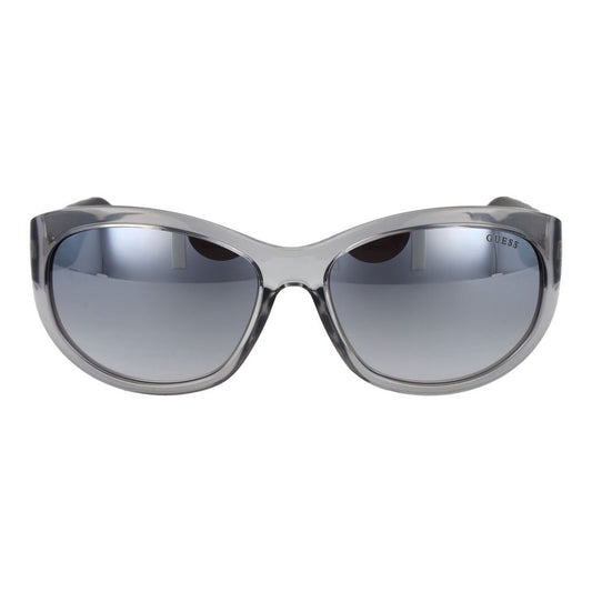 Guess Gray Stainless Steel Sunglasses