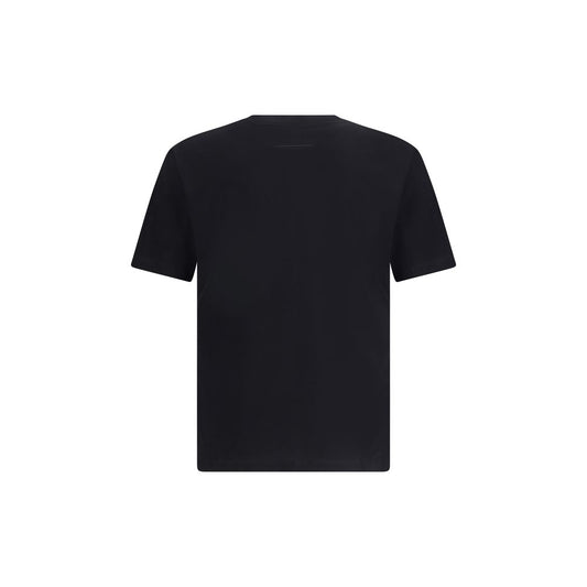 MM6 Black Cotton T-Shirt