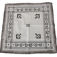 Costume National White Printed Bandana Cotton Scarf