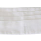 Dolce & Gabbana White Men Waist Belt Cotton Cummerbund