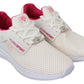 Philipp Plein White Pink Polyester Becky Sneakers Shoes