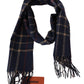 Missoni Black Checkered Unisex Neck Wrap Fringes Scarf