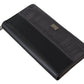 Dolce & Gabbana Black Zip Around Continental Clutch Leather Wallet