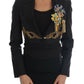 Dolce & Gabbana Black Crystal Fairy Tale Blazer Jacket
