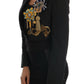 Dolce & Gabbana Black Crystal Fairy Tale Blazer Jacket