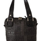 WAYFARER Black Printed Logo Shoulder Handbag Purse Bag