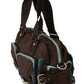 WAYFARER Brown Handbag Duffel Travel Purse