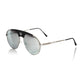 Frankie Morello Multicolor Metallic Men Sunglass
