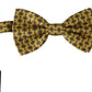 Dolce & Gabbana Yellow Pattern Silk Adjustable Neck Tie