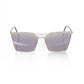 Frankie Morello Silver Metallic Women Sunglass