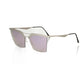 Frankie Morello Silver Metallic Women Sunglass