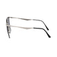 Frankie Morello Silver Metallic Fiber Women Sunglass