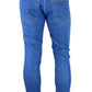 Aquascutum Blue Cotton Men's Jeans