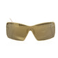 Frankie Morello Gold Metallic Fiber Women's Sunglass