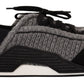 Dolce & Gabbana Black Gray Fabric Lace Up NS1 Sneakers Shoes
