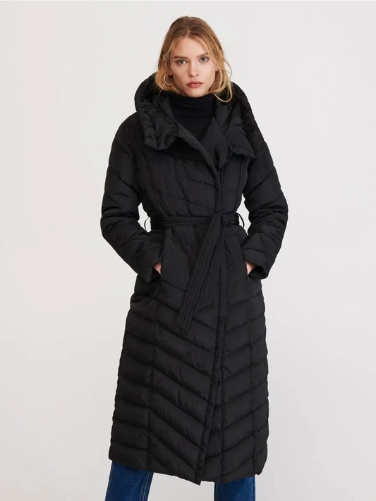 Add Blue Polyamide Jackets & Coat