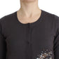John Galliano Purple Wool Sequined Cardigan Knit Sweater