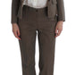 BENCIVENGA Beige Wool Cotton Suit