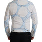 Dolce & Gabbana White Cotton Logo Embroidery Denim Jacket