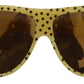 Dolce & Gabbana Yellow Stars Acetate Square Shades DG4125 Sunglasses