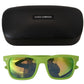 Dolce & Gabbana Green Rubber Full Rim Frame Shades DG6095 Acid Sunglasses