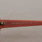 Dolce & Gabbana Pink Acetate Frame Stars Embellishment DG4124 Sunglasses