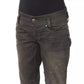 BYBLOS Black Cotton Women's Regular Jeans