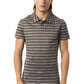 BYBLOS Gray Cotton Men Polo Shirt