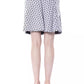 BYBLOS Black Marabou Women Skirt