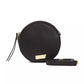 Pompei Donatella Black Leather Women Crossbody Bag