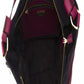 Pompei Donatella "Burgundy Leather Women Shoulder Bag"