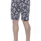 PT Torino Blue Cotton Men Bermuda Shorts