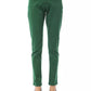 BYBLOS Green Cotton Women Pants