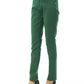 BYBLOS Green Cotton Women Pants