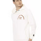 Automobili Lamborghini White Cotton Men's Sweater with Pockets