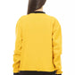 Baldinini Trend Yellow Cotton Women Hoodie