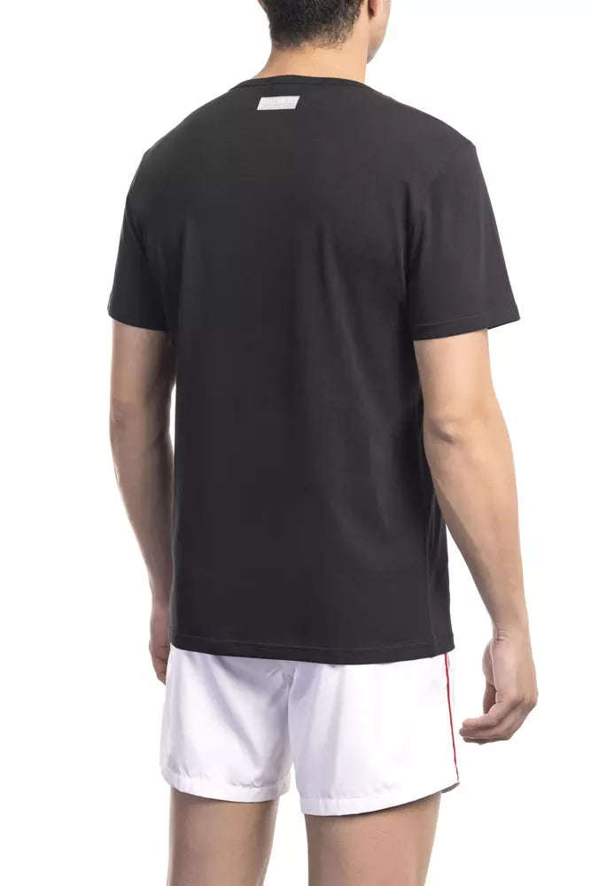 Bikkembergs "Black Cotton Men's T-Shirt"